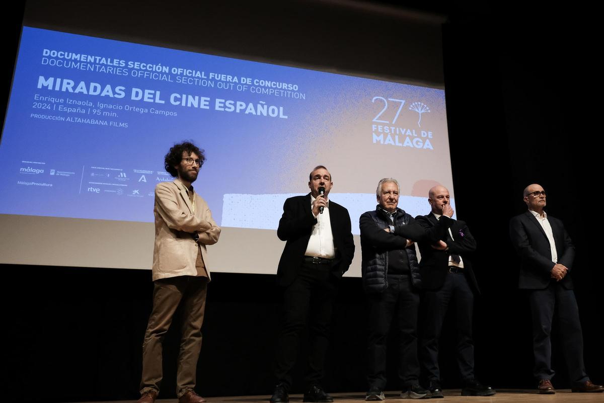 Presentación del documental 'Miradas del cine español', este viernes