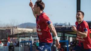 Martí Soler, jugador de la UE Olot