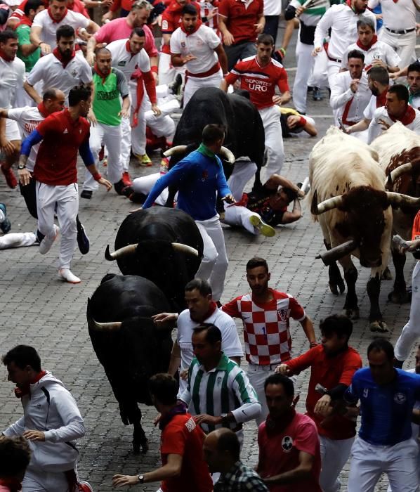 Sexto encierro de Sanfermines 2018