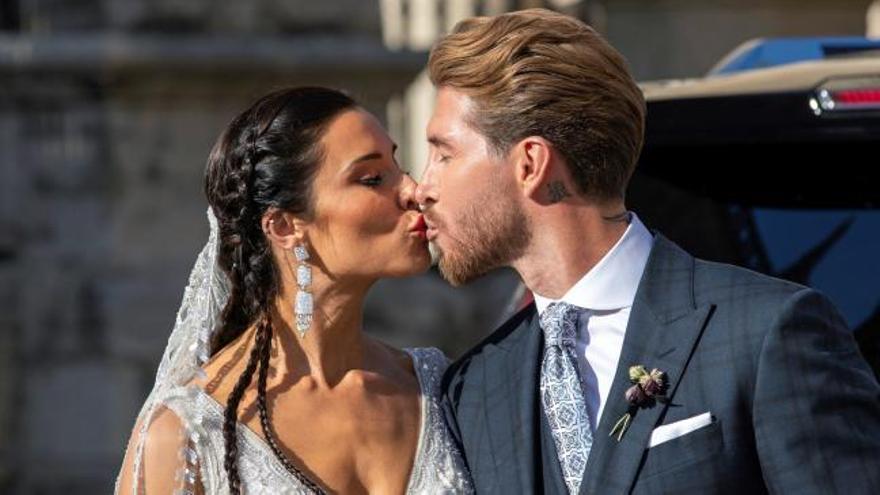 Sergio Ramos y Pilar Rubio ya son marido y mujer