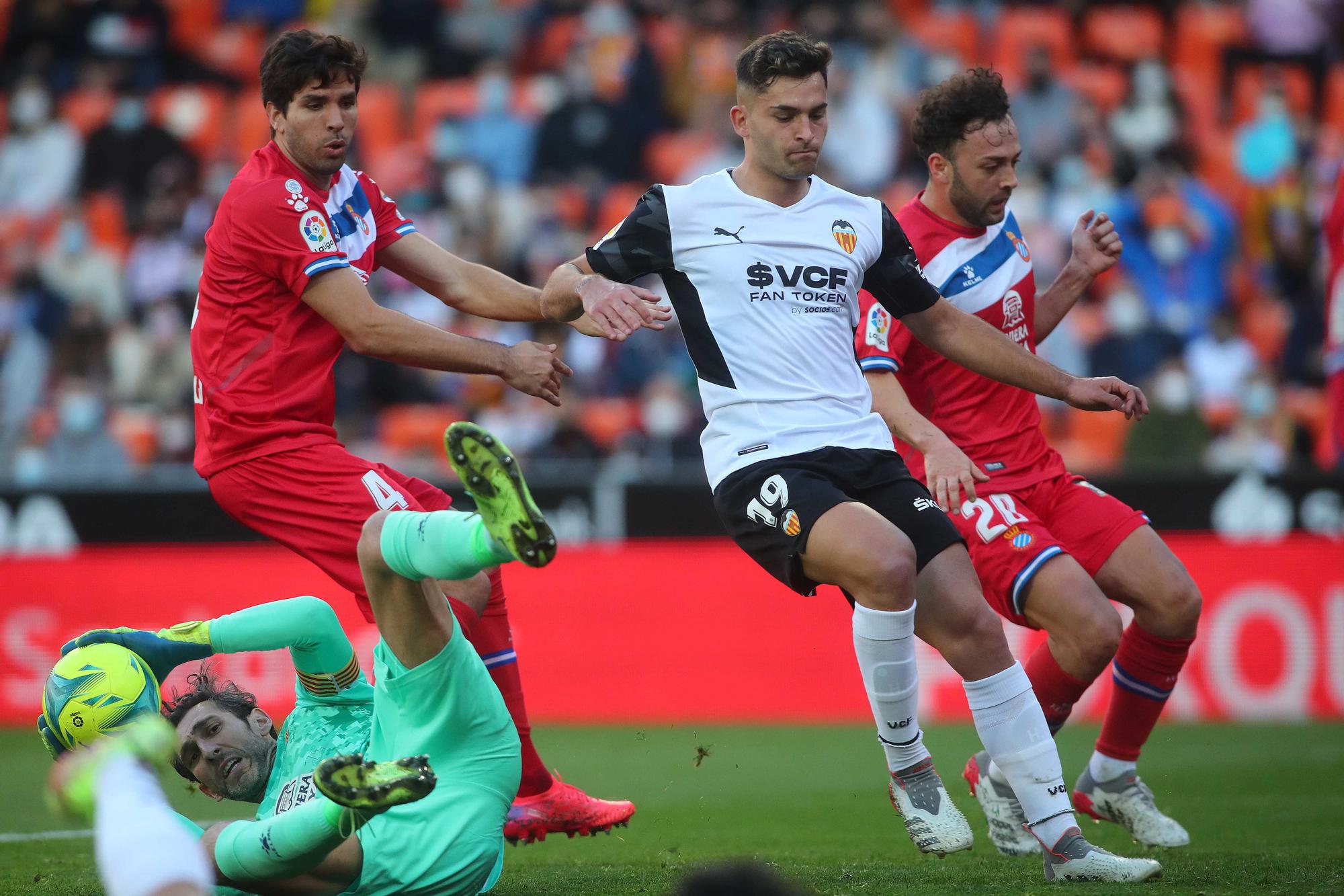 Valencia - Espanyol de la Liga Santander