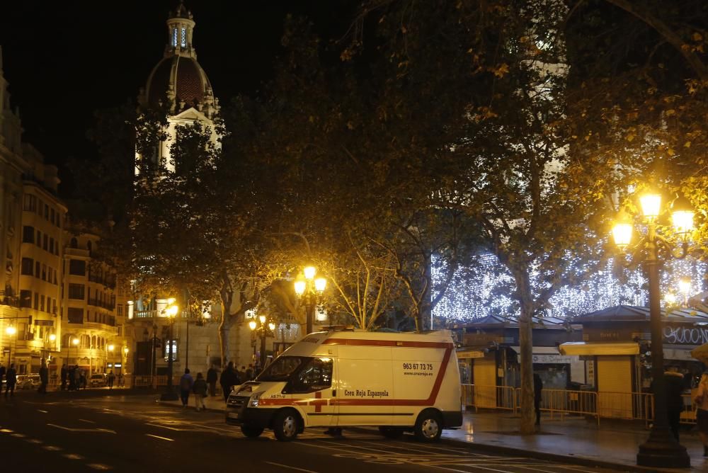 Miles de personas recibieron el año frente al consistorio