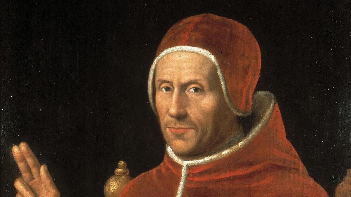 El papa Adriano VI fue el primer pontífice en visitar Zaragoza.