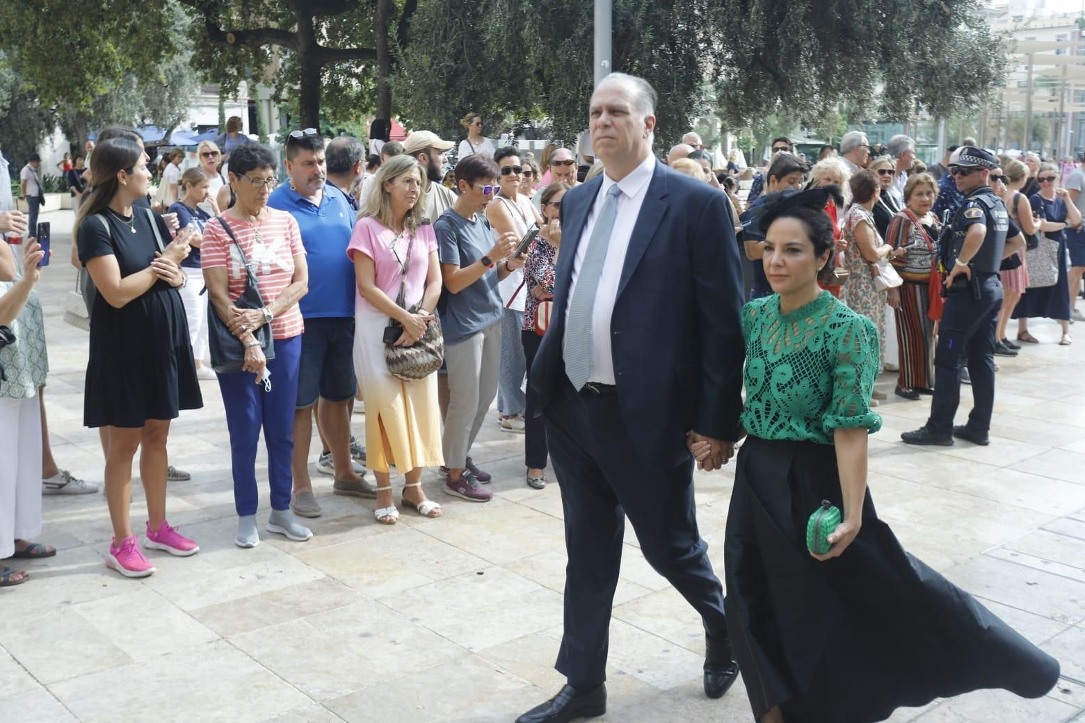 Así ha sido la llegada de los invitados a la boda real en València
