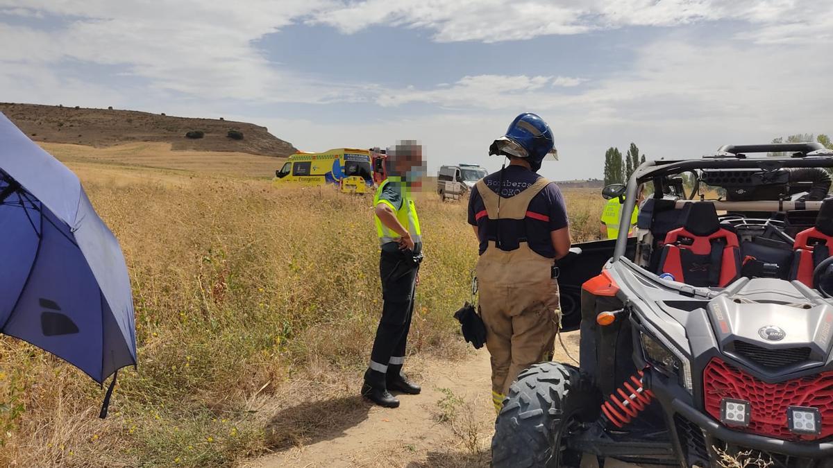 Accidente de quad en Zamora.