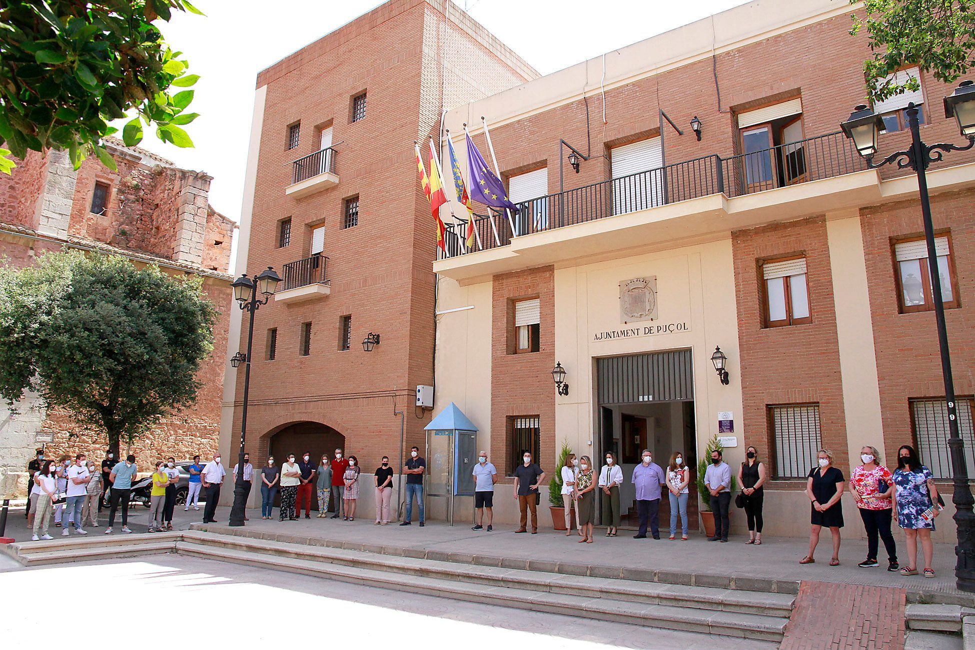 Silencio en l'Horta contra la violencia machista