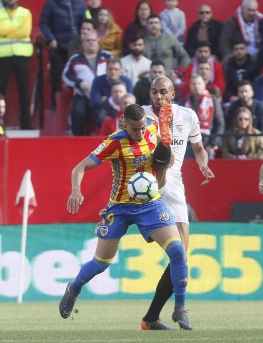 Sevilla - Valencia, en imágenes