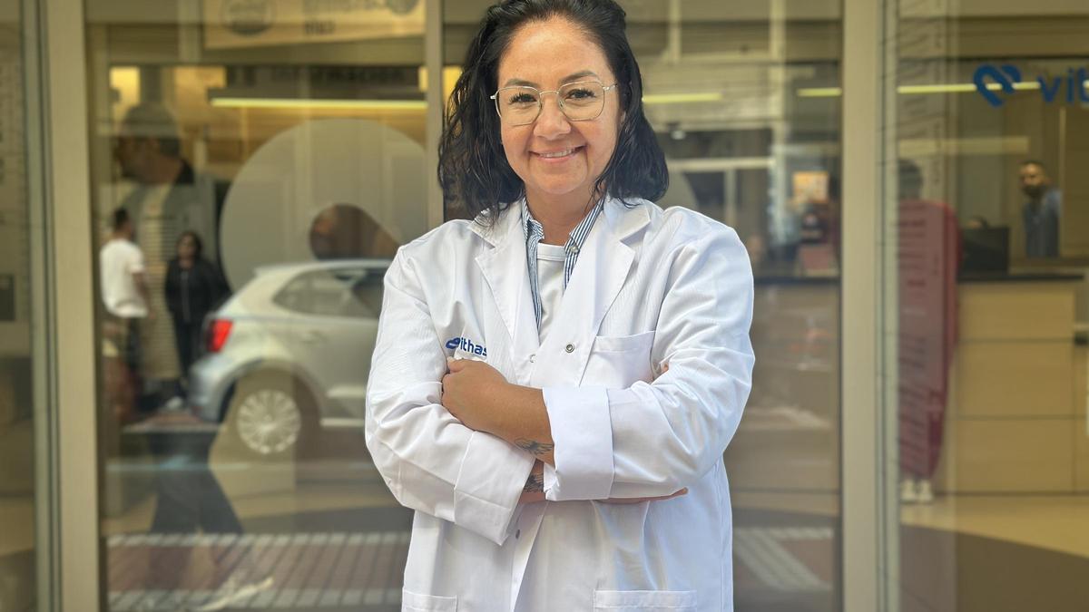 Rita Hernández, técnica en Dietética y Nutrición en el Hospital Universitario Vithas Las Palmas.