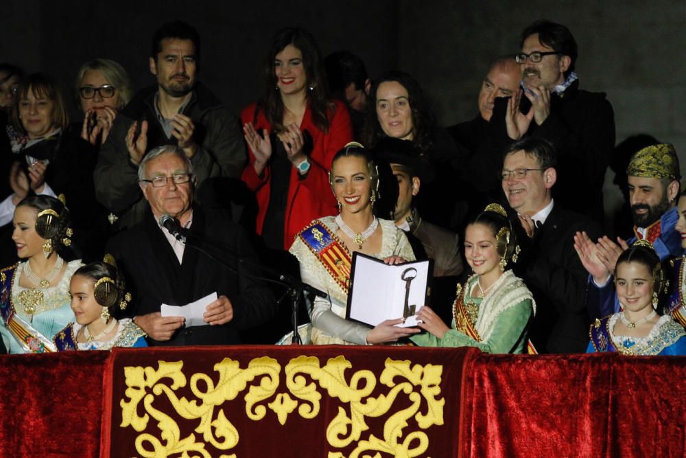 La única fallera mayor de València de la historia que podrá decir que hizo la Crida por partida doble