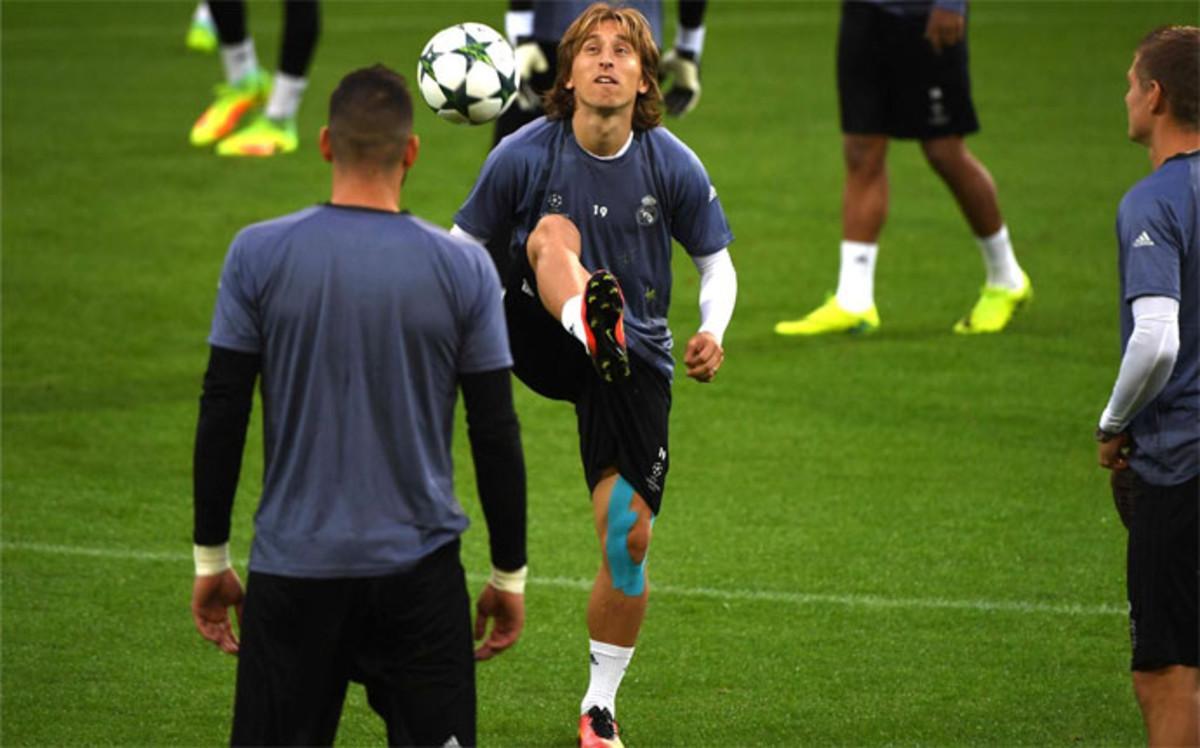Modric será baja en el Real Madrid un mes