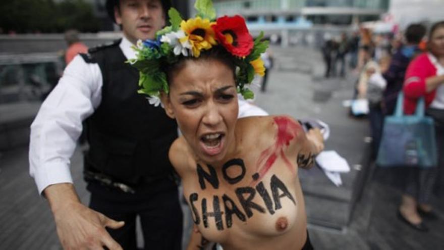 Las Femen en pie de guerra en Londres