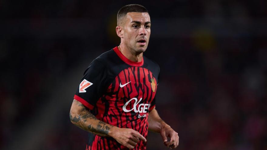 Dani Rodríguez, durante un partido con el Mallorca. |  Agencias