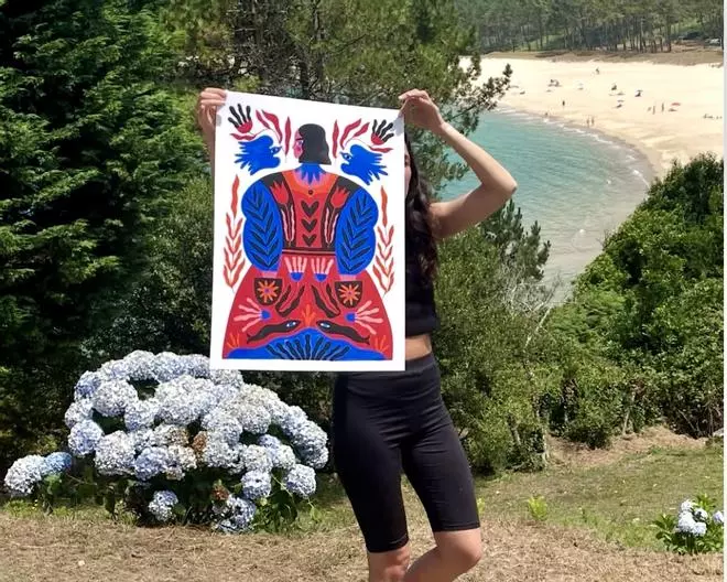 Arte en vivo e música en directo: Lago-Mar converte Muxía nun espazo creativo este verán