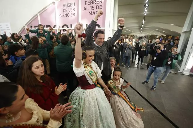 Así ha celebrado la Falla Convento Jerusalén el Ninot Indultat 2025