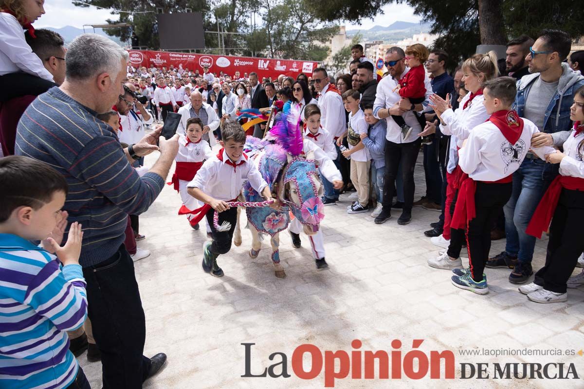 Desfile infantil en las Fiestas de Caravaca (Bando Caballos del Vino)