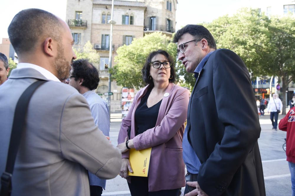 Pere Aragonès a Manresa en l'acte central d'ERC per al 26-M