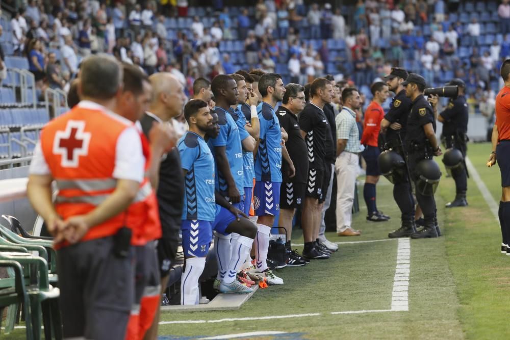 Delia Padrón Partido Copa Mahou entre el Tenerife y Las Palmas , Heliodoro Rodriguez Lopez