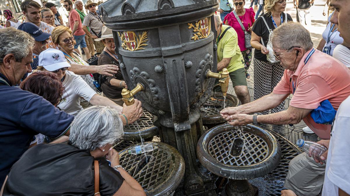  La semana más calurosa en Barcelona