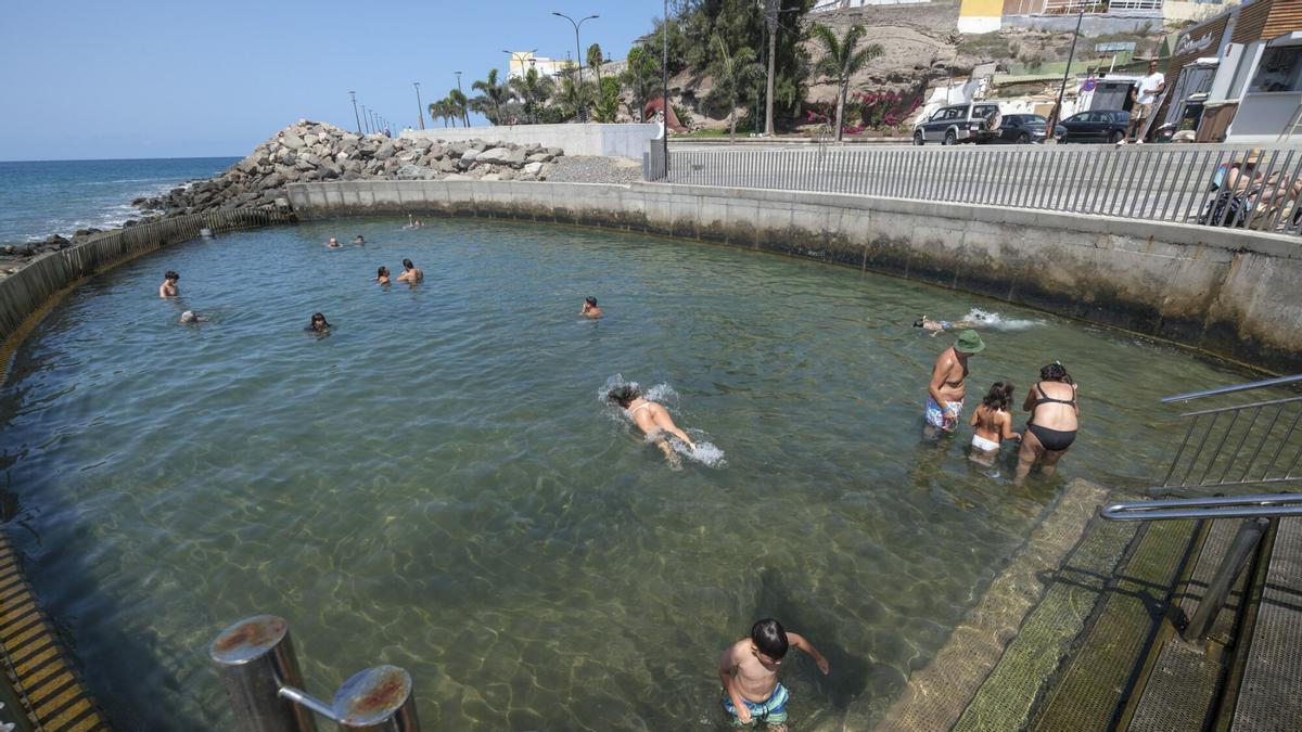 El Perchel: la piscina natural que se convierte en el escondite perfecto en Arguineguín