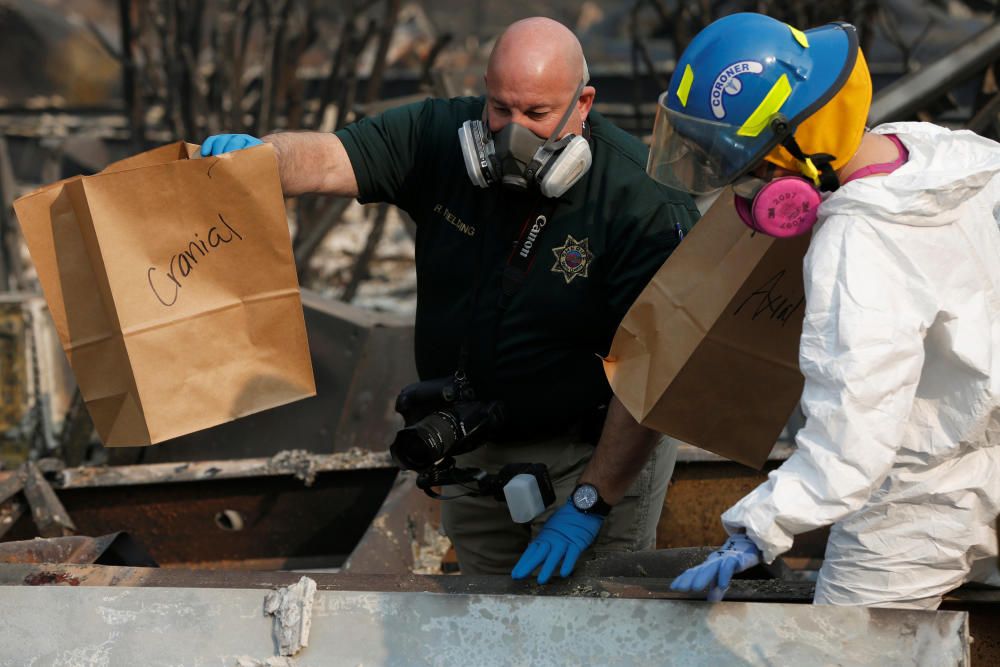 El devastador incendio de California, en imágenes