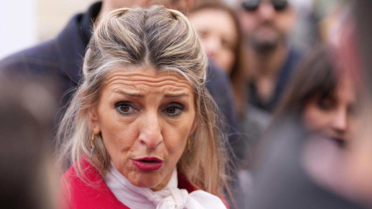 La vicepresidenta segunda del Gobierno y ministra de Trabajo y Economía Social, Yolanda Díaz.