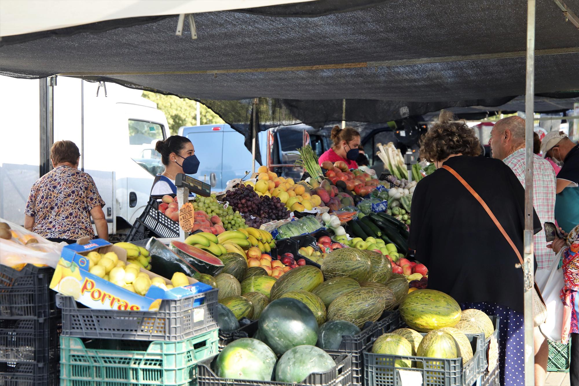 Mercadillos a medio gas