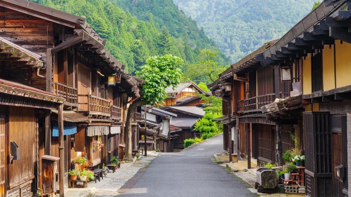 Tsumago, el pueblo japonés detenido en el tiempo que es un paraíso para los fotógrafos.