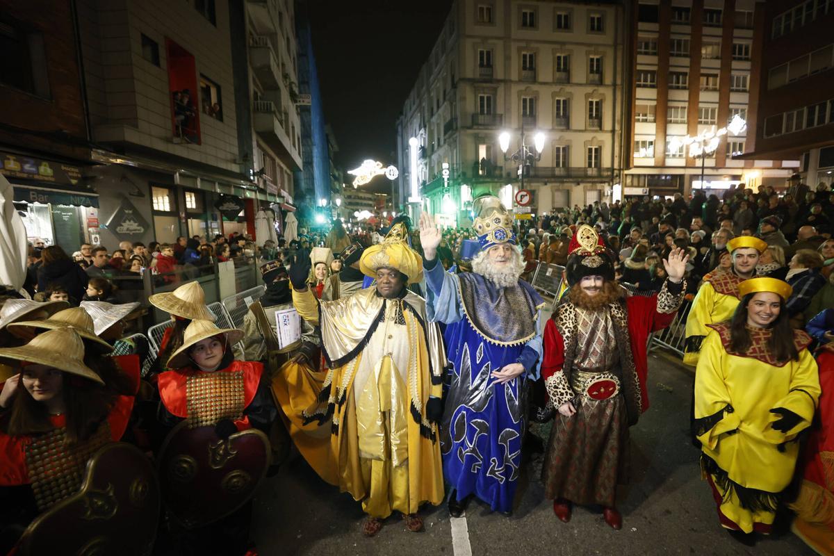 Así fue la cabalgata de Oviedo