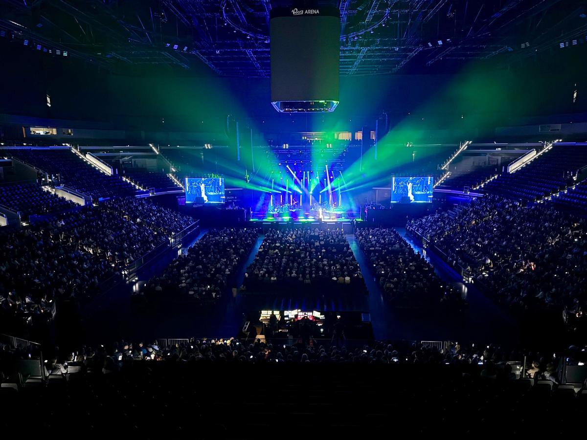 La imagen del concierto de Ana Belén en el Roig Arena