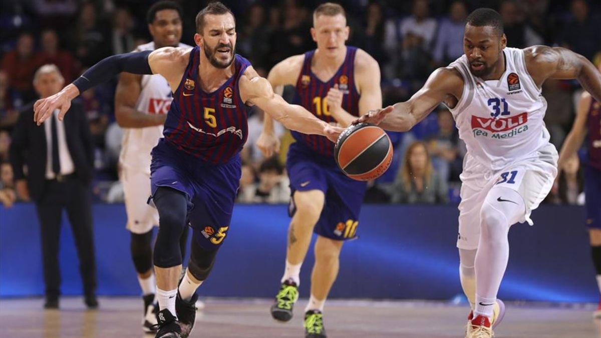 El Barça superó al Buducnost