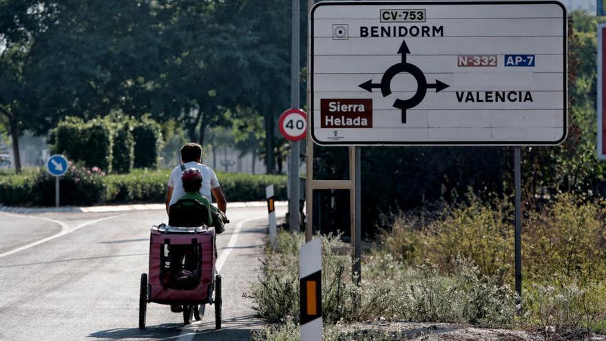 Un nuevo carril bici en Benidorm conectará la zona del Trinquet con el Rincón de Loix