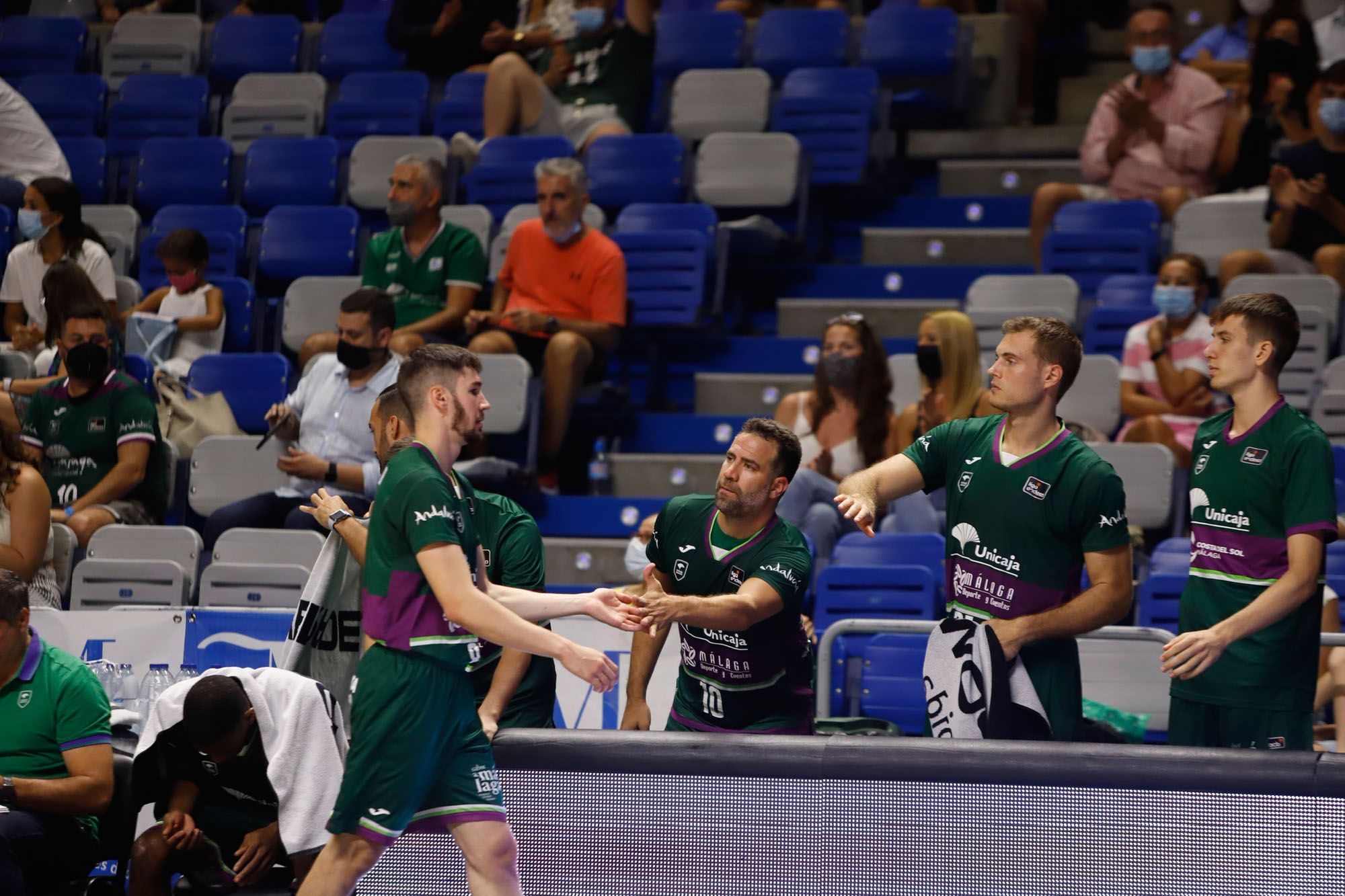 Las imágenes del Unicaja - Real Madrid del Trofeo Costa del Sol 2021.