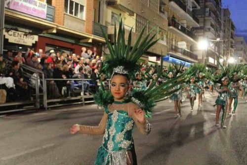 Broche de oro del Carnaval de Aguilas