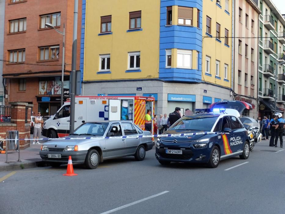 Tiroteo en Mieres tras un atraco a un supermercado