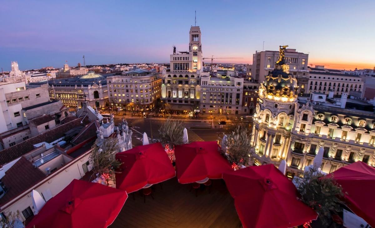 Planes de la semana, del 21 al 28 de Abril. Terraza de The Principal Madrid Hotel.