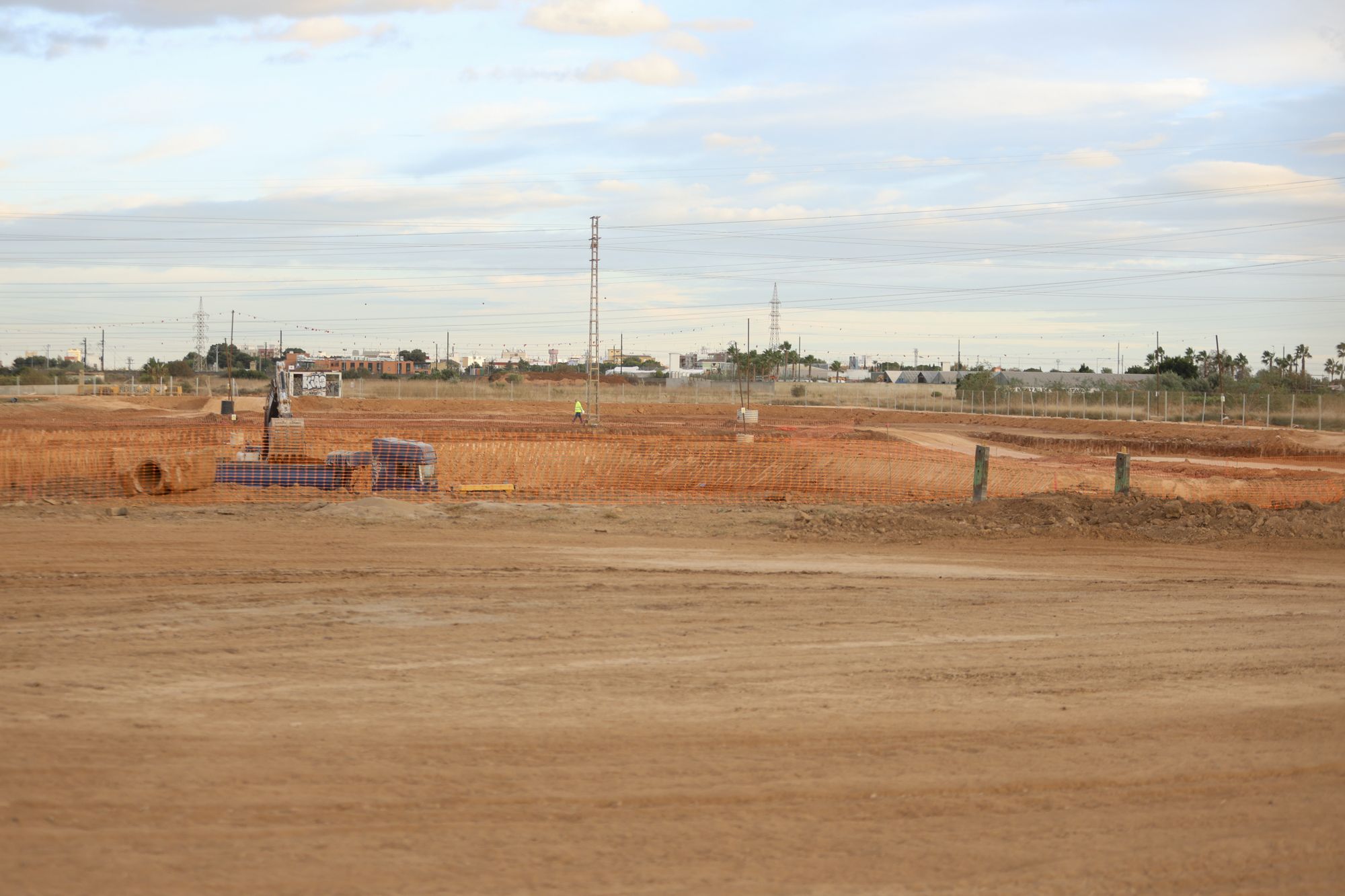 Así avanzan las obras de la depuradora de Torrent