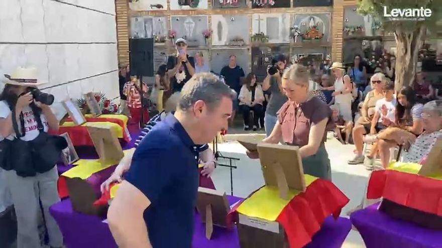 Los restos de diez represaliados en Paterna vuelven con sus familias 86 años después