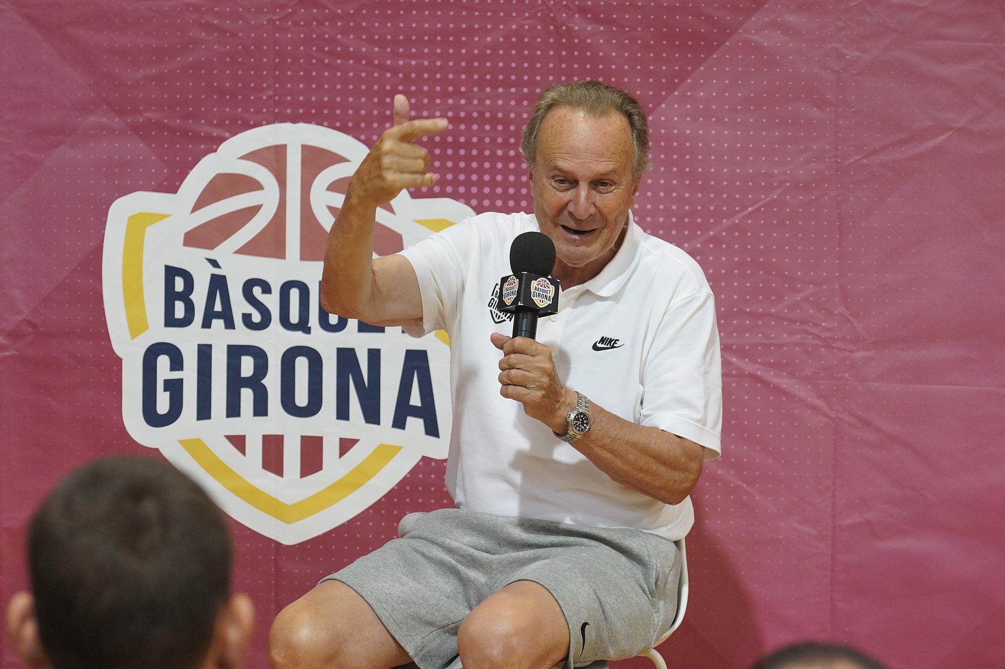 Presentació d'Aíto García Reneses com a nou entrenador del Bàsquet Girona