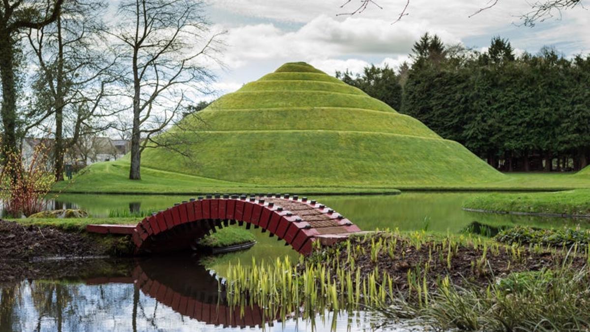 Portrack House, Jardín de la especulación cósmica