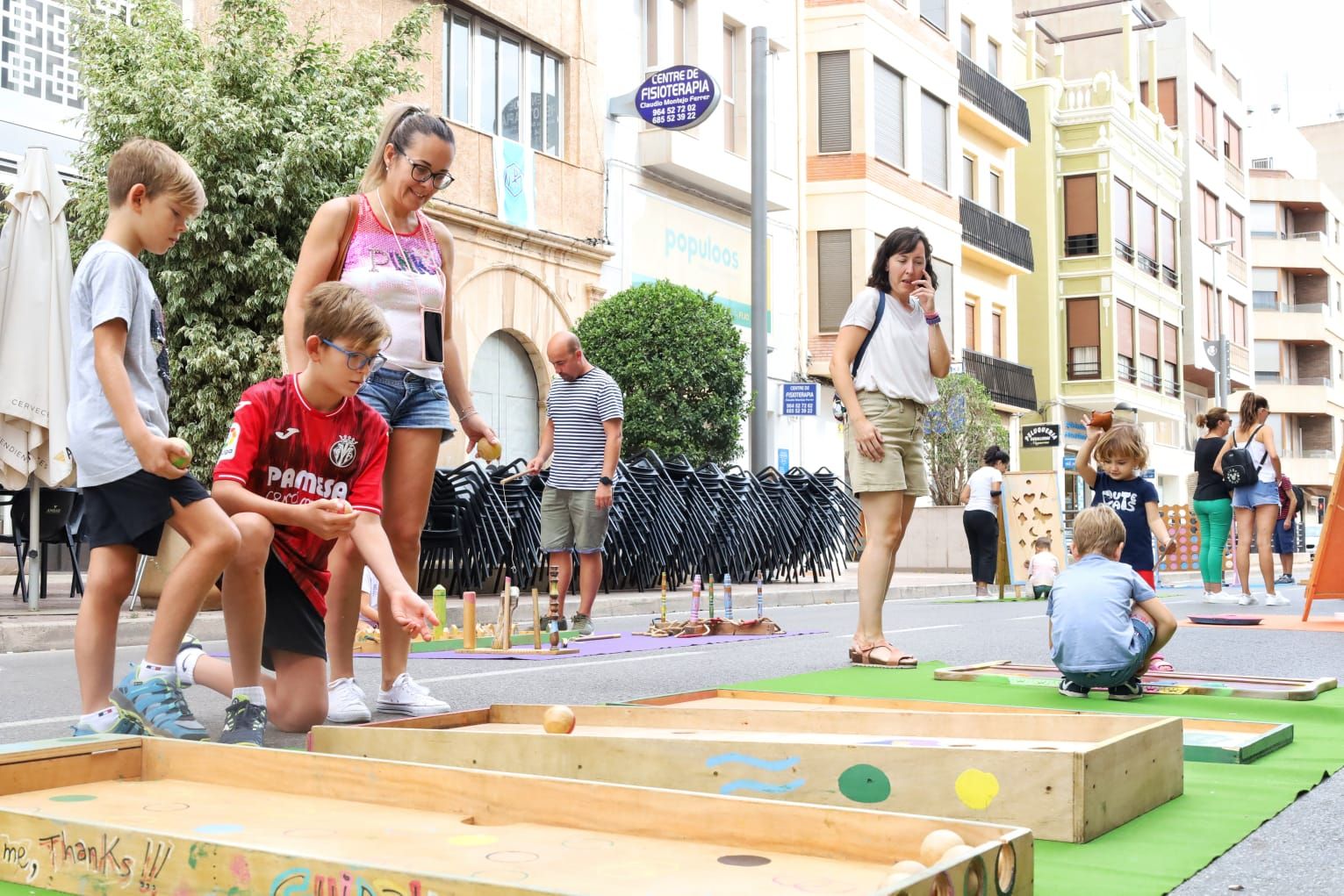 Castelló reivindica un nuevo uso del espacio público con la celebración del ‘Park(ing) Day’