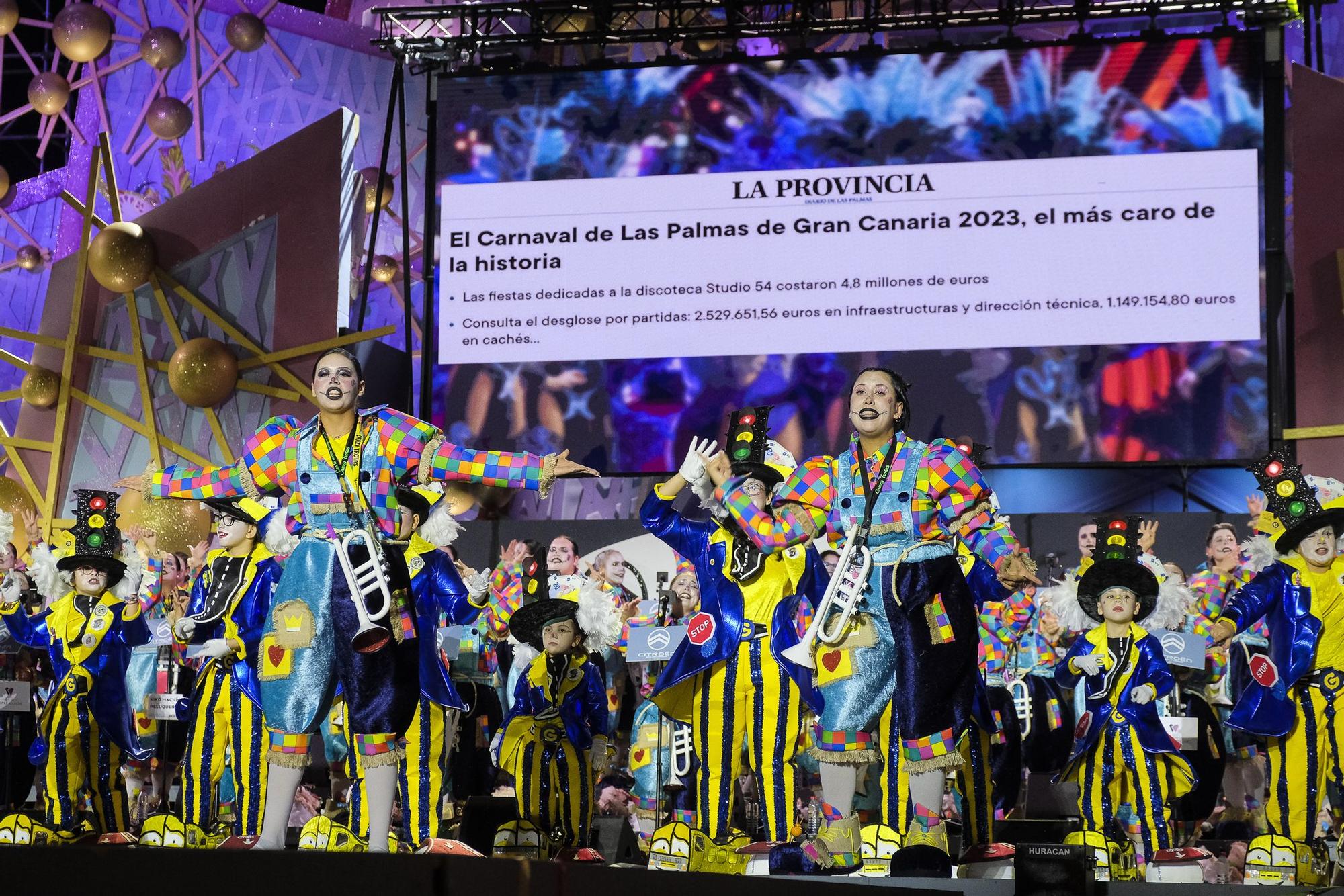 Tercera fase del concurso de murgas del Carnaval de Las Palmas de Gran Canaria 2024