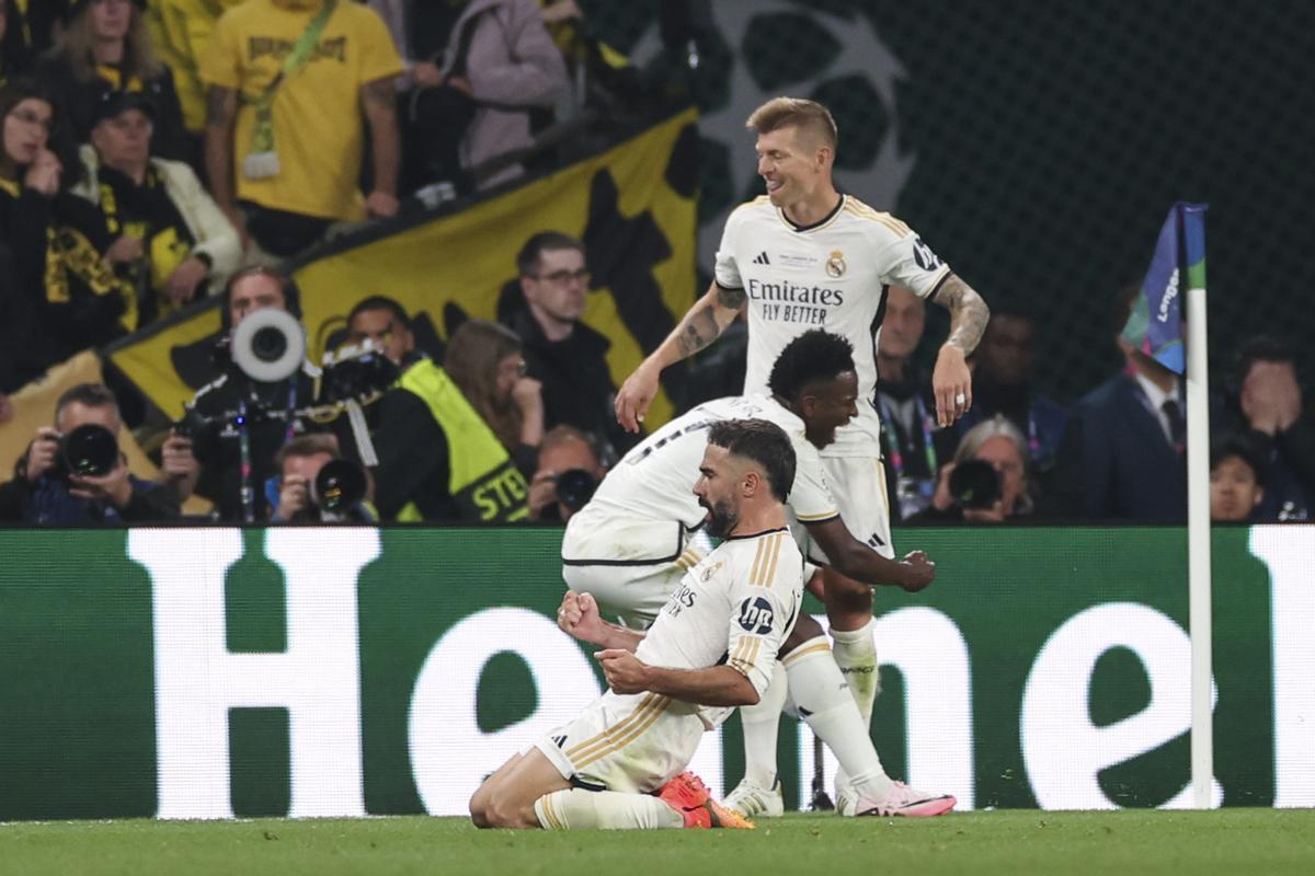 Final Champions League, Borussia Dortmund - Real Madrid, en imágenes