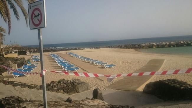 Vertidos en la Playa Flamingo