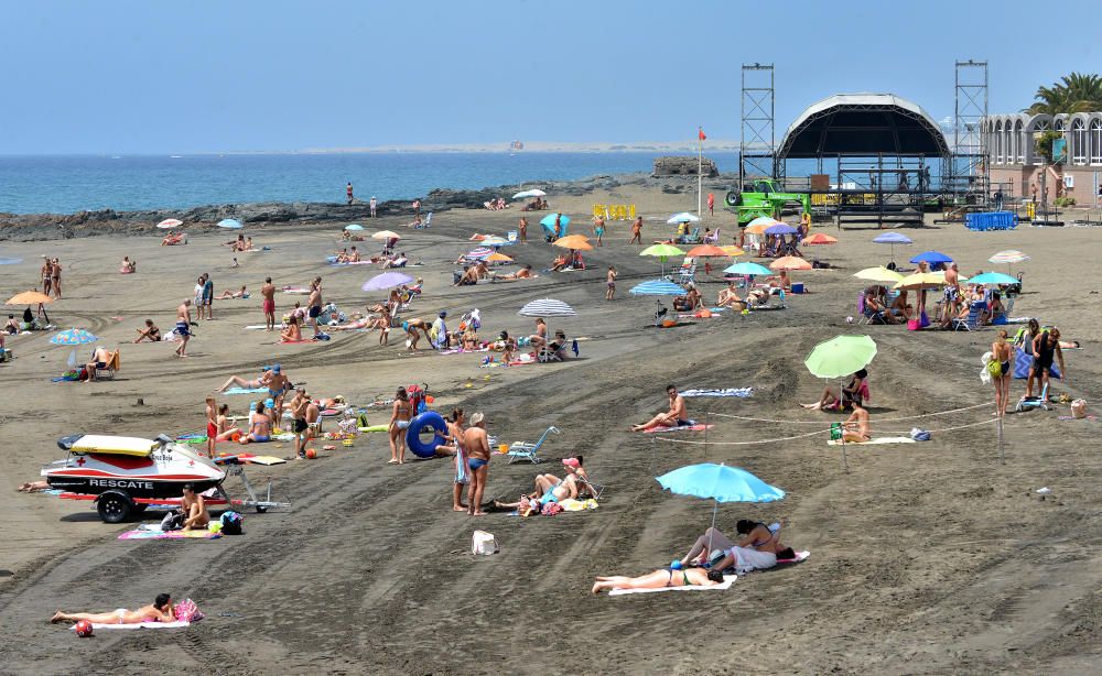 Escenario para el III Maspalomas Soul Festival. Pl