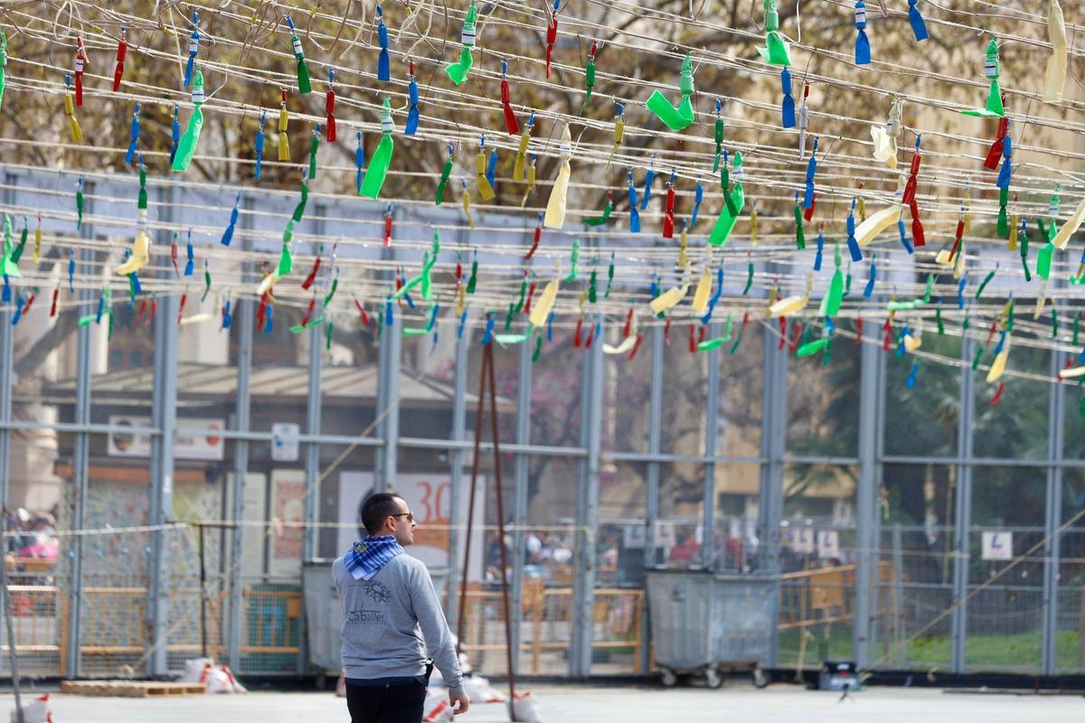 La mascletà de hoy, 19 de marzo, en imágenes La mascletà de hoy, 19 de marzo, en imágenes