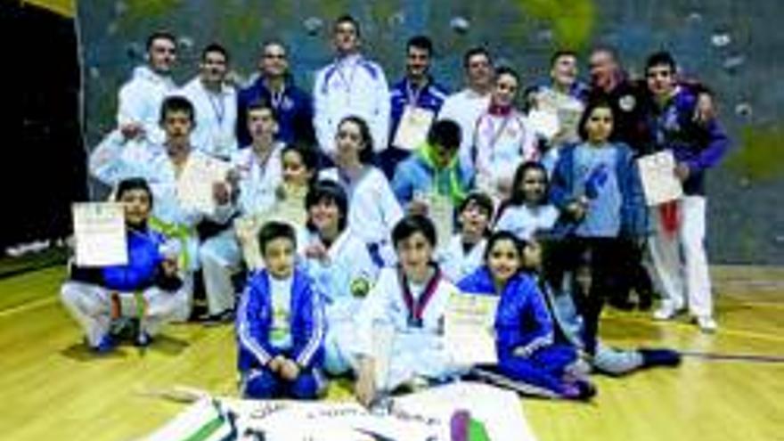 El gimnasio Losan consigue 17 medallas en taekwondo