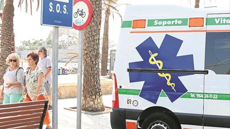 Peñíscola aumenta en un 32% los servicios de la ambulancia