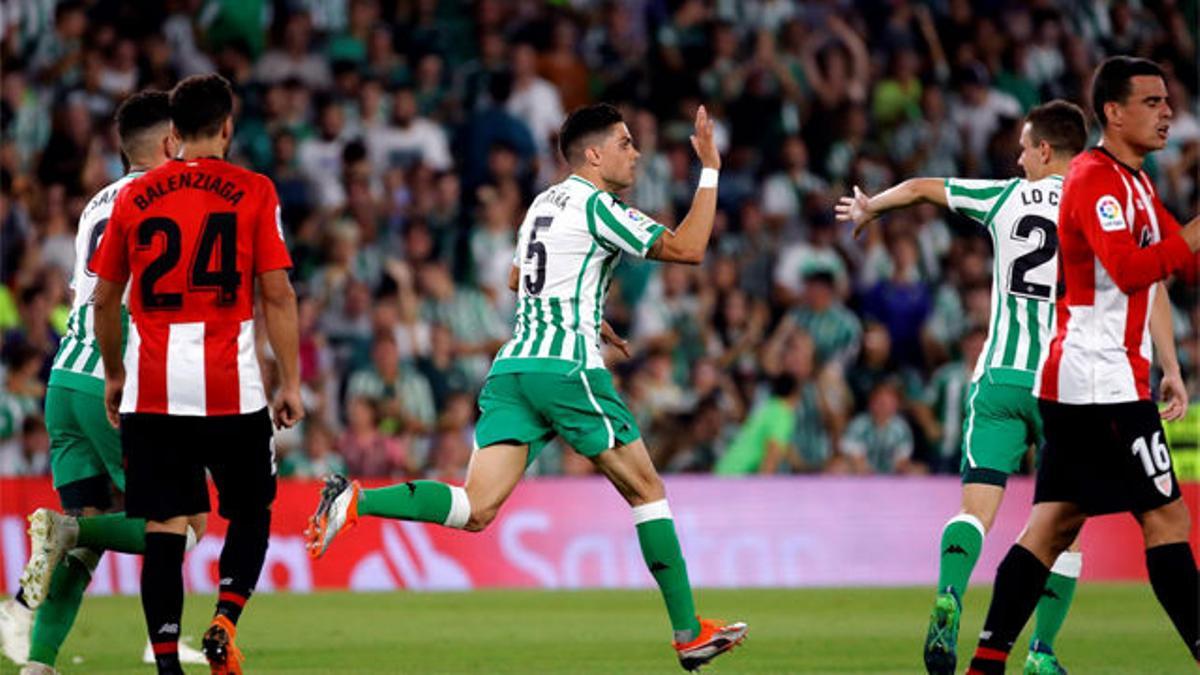 El golazo y la loca celebración de Bartra