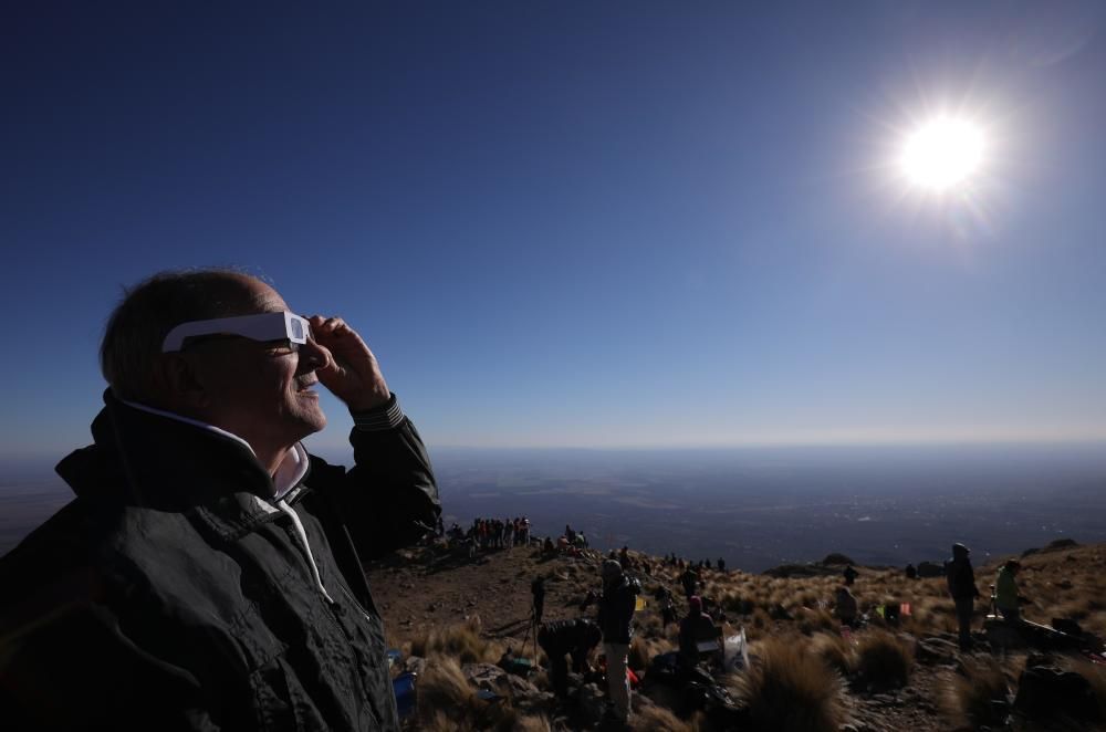 Eclipse solar total visible en Sudamérica