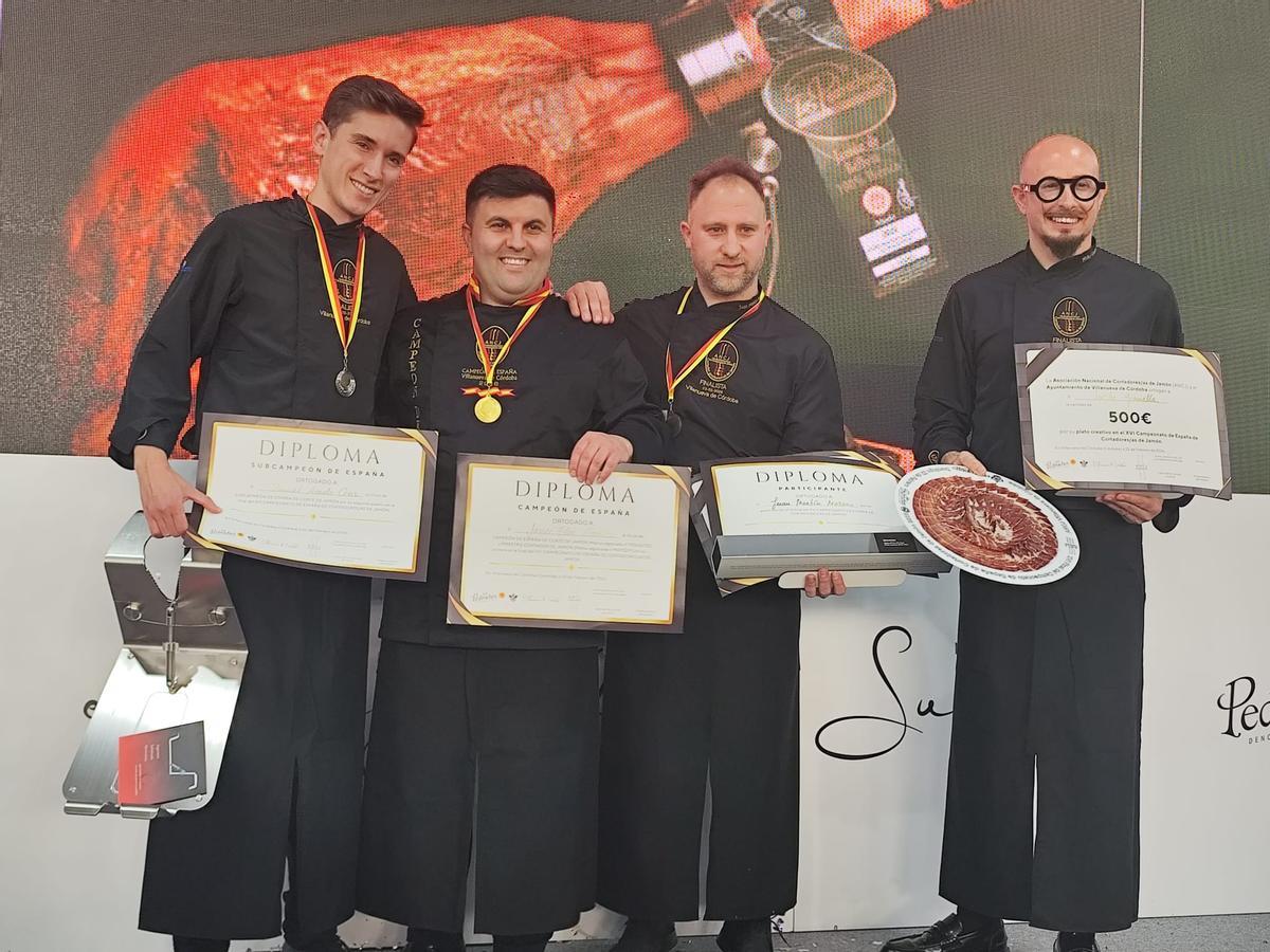 Villanueva de Córdoba acoge el campeonato de España de cortadores de jamón